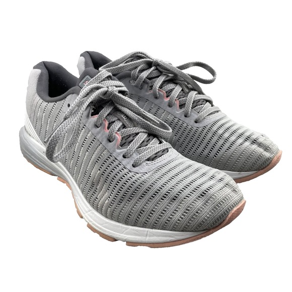 Asics Dynaflyte 3 Running Shoes Women 7.5 Gray Sportswear Training Trail Sneaker - Picture 1 of 11